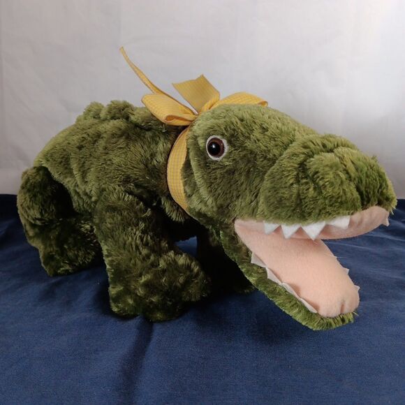 Mary Meyer Flip Flop Anthony Alligator Plush 18in Green Stuffed Animal Toy Croc - Picture 2 of 14